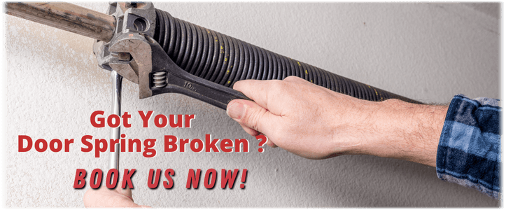 Broken Garage Door Spring Repair Fullerton, CA